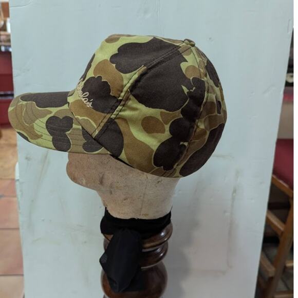 VINTAGE Cabela's Thinsulate Camoflage Winter Hunting Hunter full fabric Hat  Cap - Picture 2 of 6